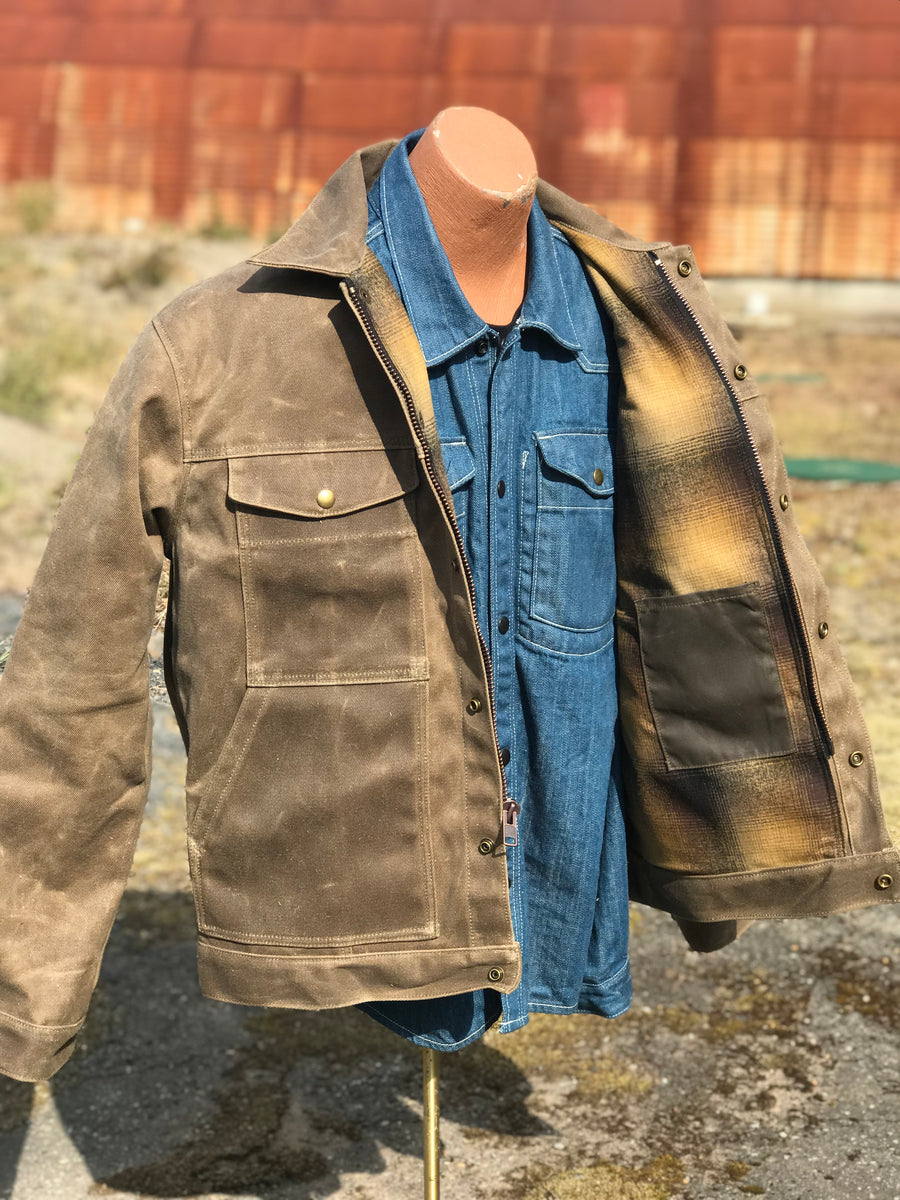All You Need Is Tapestry Trucker Jacket - Brown/combo