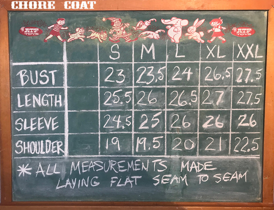 Chore Coat Tin Duck Denim Co.